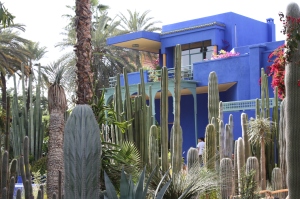 Marjorelle blue house